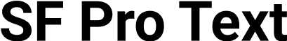 SF Pro Text