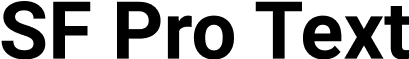 SF Pro Text